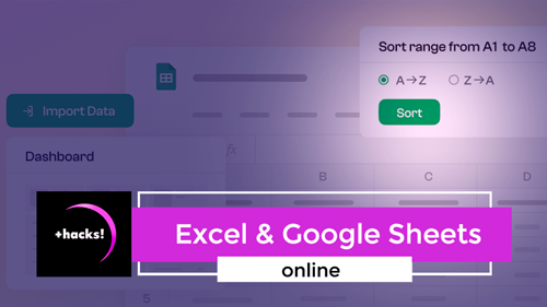 Curso de Google Sheets y Excel