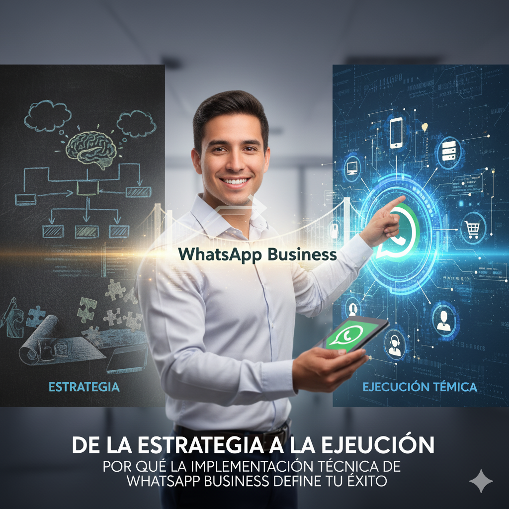 De la Estrategia a la Ejecución: Por Qué la Implementación Técnica de WhatsApp Business Define tu Éxito